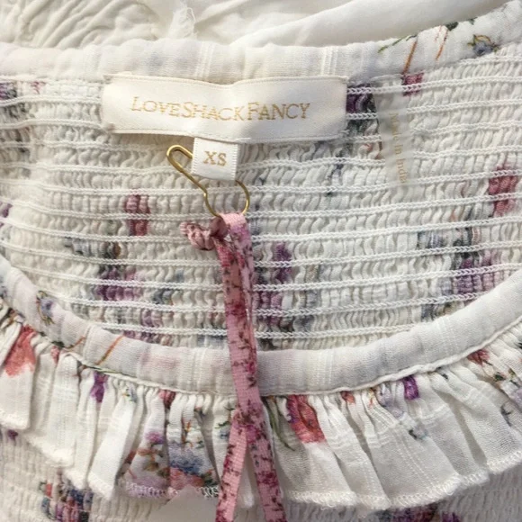 LOVESHACKFANCY CLASSIC DRESS